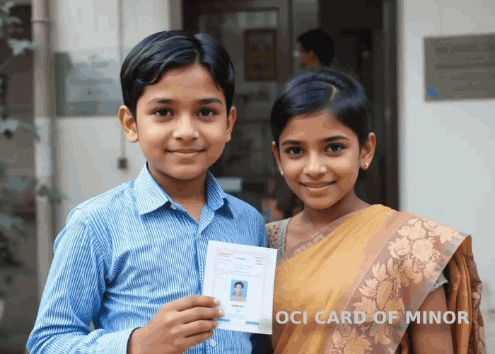 OCI Card of Child in New Zealand
